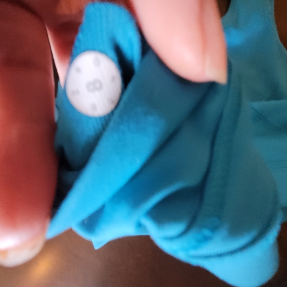 Lululemon Fast Lane Bra Size 8 Indian Ocean - Picture 9 of 10